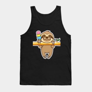 Sloth hangout Tank Top